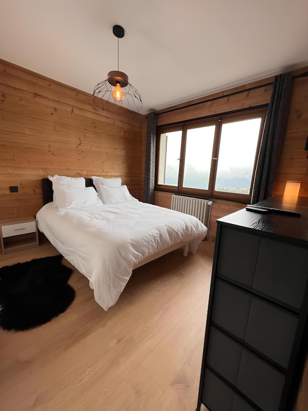 Vue Mont Blanc, Ski Et Village Combloux Buitenkant foto